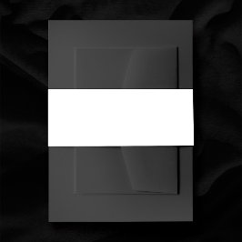 Faixa Decorativa Para Convite Casamento Branco simples vazio