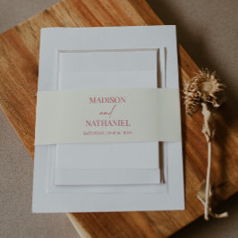 Faixa Decorativa Para Convite Casamento de Jardins Florais de Flores Selvagens