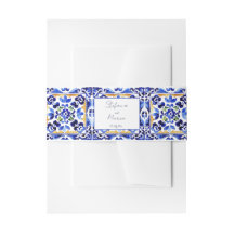 Casamento de limões com azulejos azuis italianos