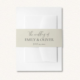 Faixa Decorativa Para Convite Casamento de Oyster Shells