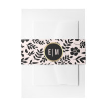 Casamento Dourado Preto Floral Preto, Rosa Esbranq