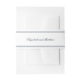 Faixa Decorativa Para Convite Casamento Elegante Clássico e Simples