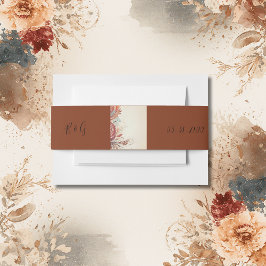 Faixa Decorativa Para Convite casamento étnico bege