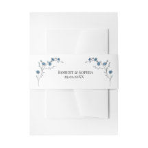 Casamento Floral Azul Empoeirado 