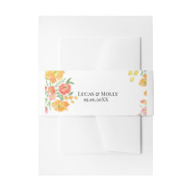 Casamento Floral de Verão Rosa e Laranja
