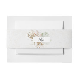 Faixa Decorativa Para Convite Casamento Floral Romântico Boêmian