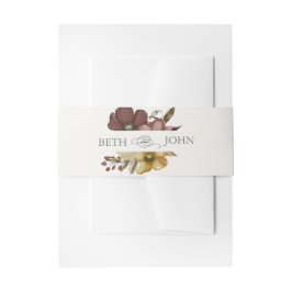 Faixa Decorativa Para Convite Casamento Neutro Boho Aquarela 