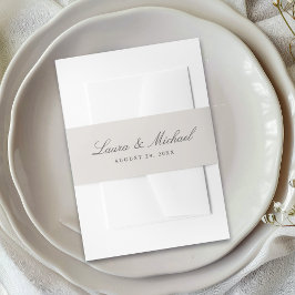 Faixa Decorativa Para Convite Casamento Personalizado Areia de Praia Simples