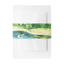 Faixa Decorativa Para Convite Casamento Rustic Mountain