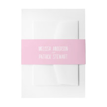 Casamento Simples Moderno Leve Elegante Rosa