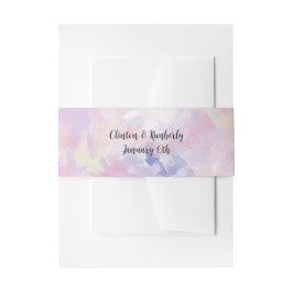 Faixa Decorativa Para Convite Convite Joan Elegante Faixa para a Barriga