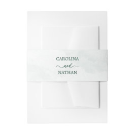 Faixa Decorativa Para Convite Convites de Nomes de Casamento Simples Elegantes V