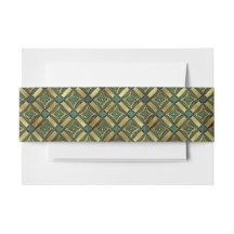 Deco de Arte Dourada e Esmeralda