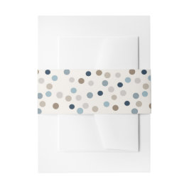 Faixa Decorativa Para Convite Denim Patchwork Bear Invitation Band