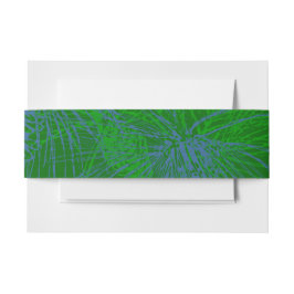 Faixa Decorativa Para Convite Férias Azul Verde Padrão Pinheiro