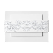 Magnolia Floral Mínima Azul