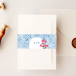 Faixa Decorativa Para Convite Mediterranean tile pattern