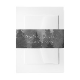 Faixa Decorativa Para Convite Misty Mountain Wedding