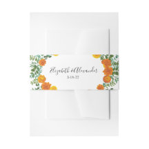 Orange Peony e Rosa Floral Weding