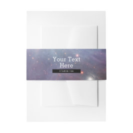 Faixa Decorativa Para Convite Orgânico branco a favor da retro-orifícios nebulos