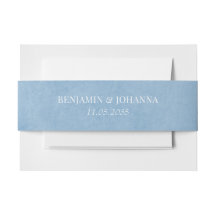 Personalização de Casamento Azul de Cornflower Ele