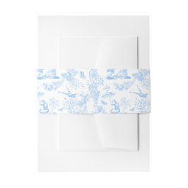 Faixa Decorativa Para Convite Preparppy Jungle Chinoiserie Toile