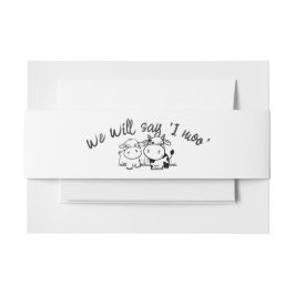 Faixa Decorativa Para Convite Santa Vaca Vamos Dizer Que Eu Mato Casamento