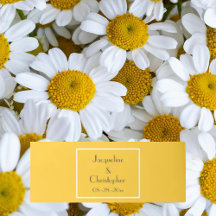 Simples script chic dá nomes elegantes de casament