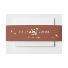 Faixa Decorativa Para Convite Terracotta Boho