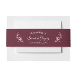 Faixa Decorativa Para Convite Terracotta Simple Boho Casamento Floral