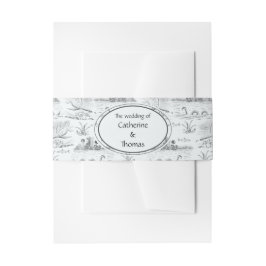 Faixa Decorativa Para Convite Toile Loch ness