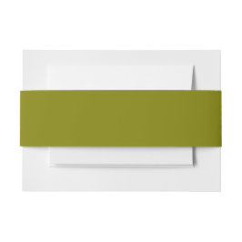 Faixa Decorativa Para Convite Verde-oliva clássico