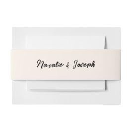 Faixa Decorativa Para Convite Vintage Casamento Moderno Escrito Retro Único