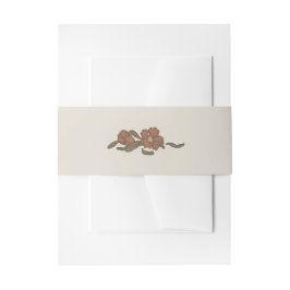 Faixa Decorativa Para Convite Vintage Pomegranate Belly Banda