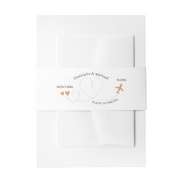 Faixa Decorativa Para Convite Wedding Travel Flight Theme