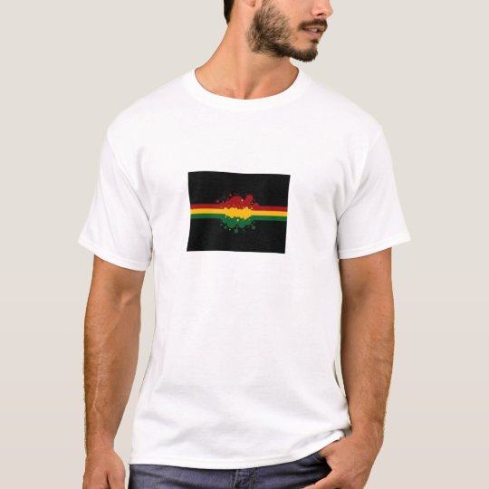 Faixa do raggae camiseta