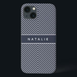 Faixa geométrica moderna negrito, gráfica personal<br><div class="desc">Design de stripe de chevron personalizado,  moderno,  ousado,  gráfico. A cor pode ser alterada.</div>