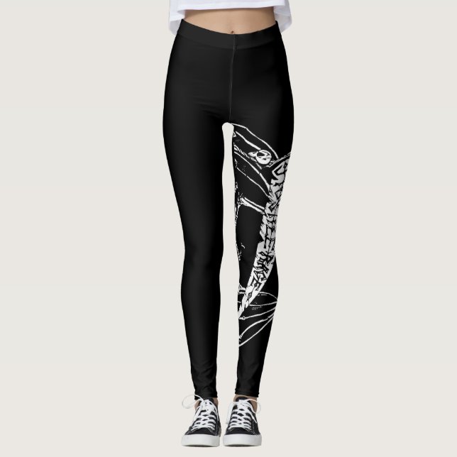 FAIXA HOSTIL: Leggings femininas (Frente)