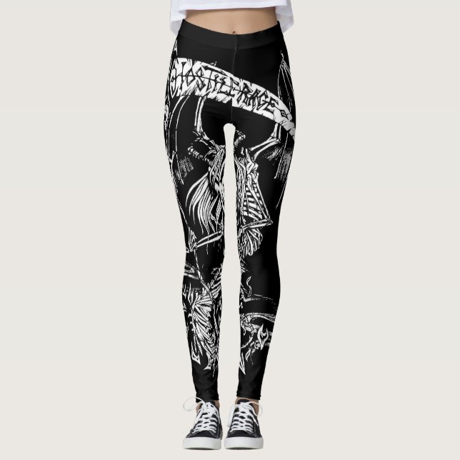FAIXA HOSTIL: Leggings femininas (Frente)