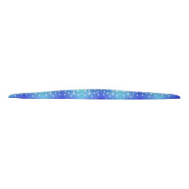 Faixa para cabeça com gradiente azul e bolinhas br