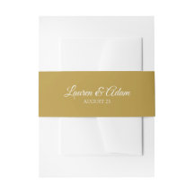 Bandas / Molas de Cintura de Convite para Casament