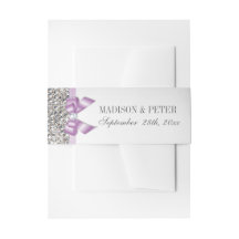 Faux Silver Sequins Lilac Arco Casamento