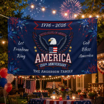 Faixa Patriótica Águia Americana de Aniversário de