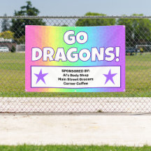 Faixa Personalizada de Dragões Arco-Íris