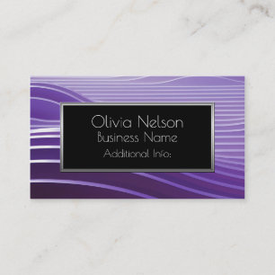 Faixa Verde Moderna Cartão de visita 2