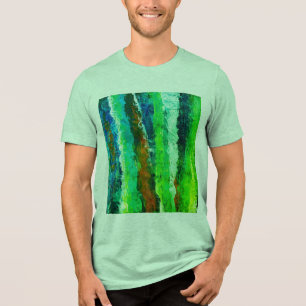 Faixa vertical verde masculino