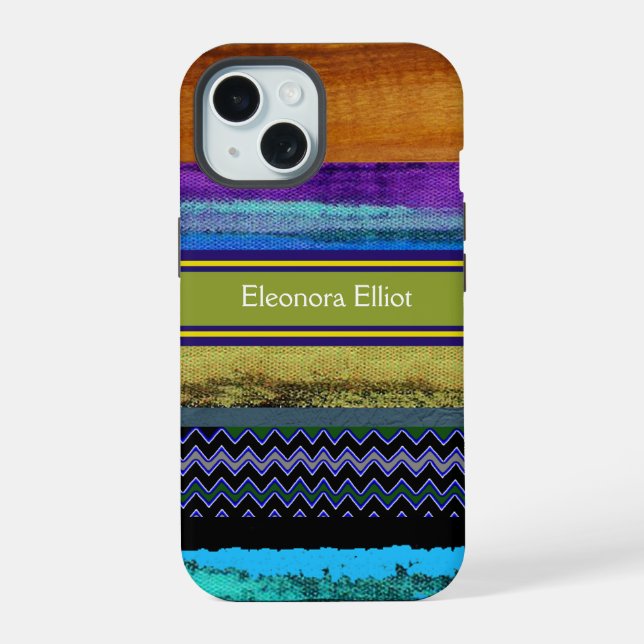 Faixas de Várias Cores Personalizadas (Verso)