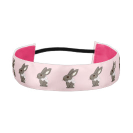Faixas Elásticas de Satin Wide Rabbit para Garotas
