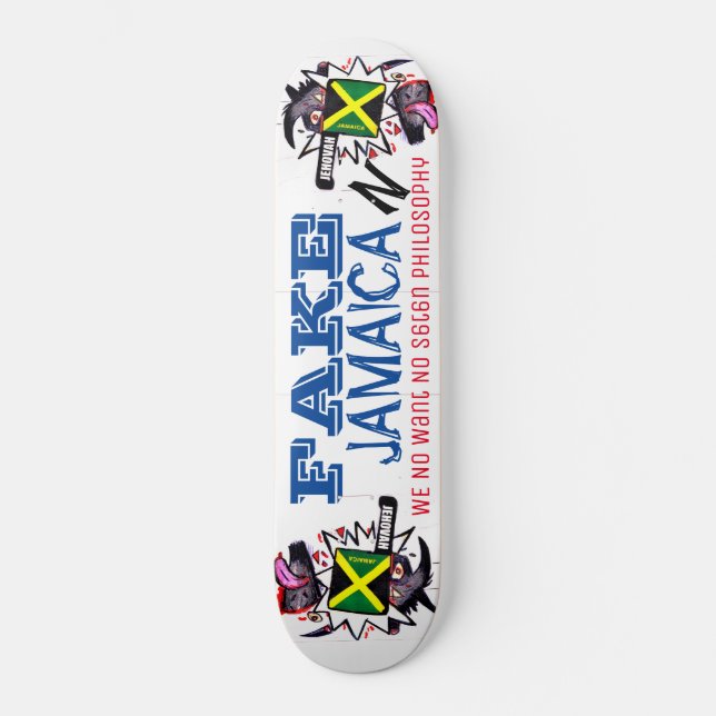 FAKE JAMAICA / KILLGOAT Skateboard (Frente)