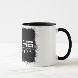 Falcão F-16 de combate caneca da campainha de 11